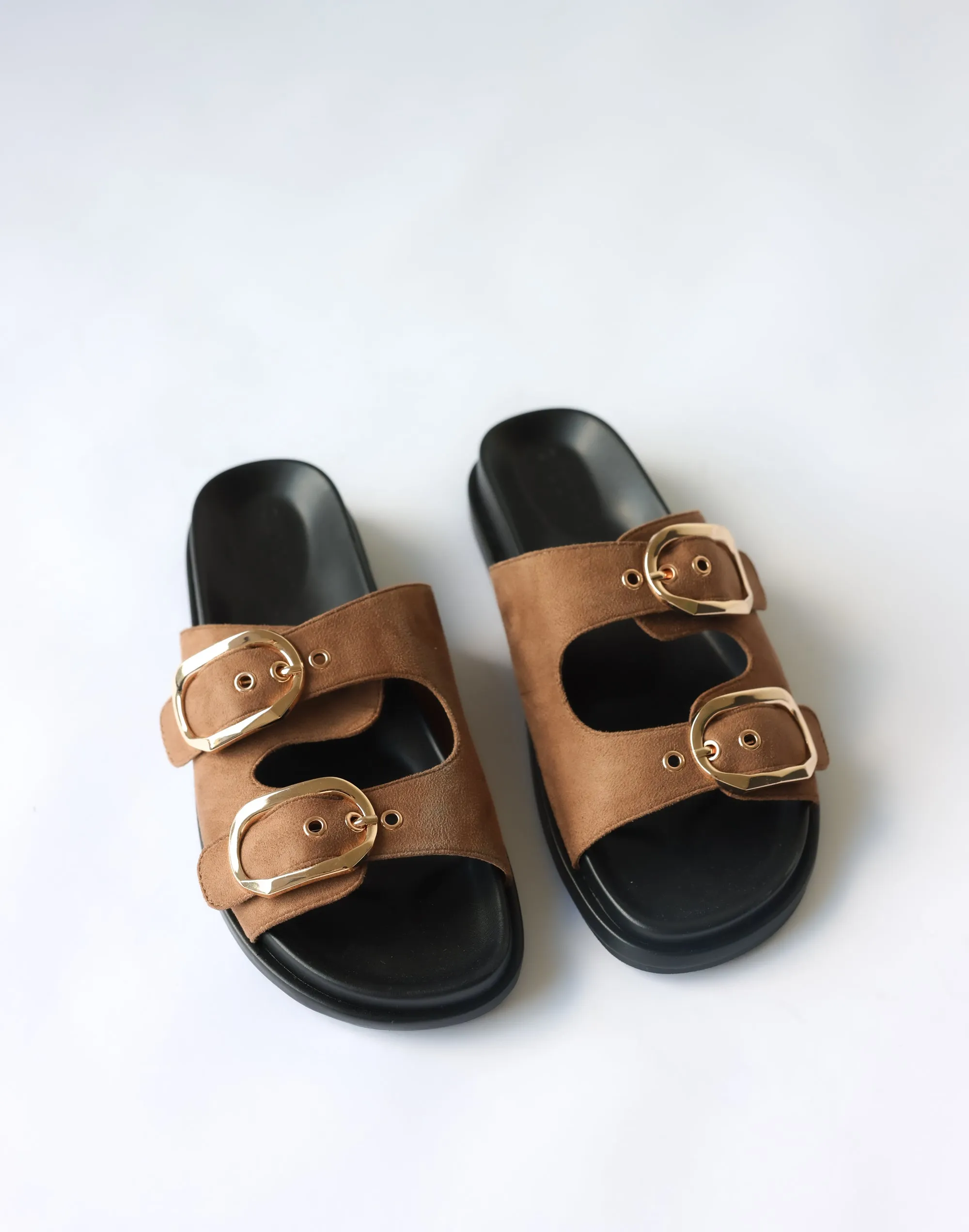 Kasen Slides (Taupe Suede) - By Billini sold by Charcoal Clothing product image thumbnail 3