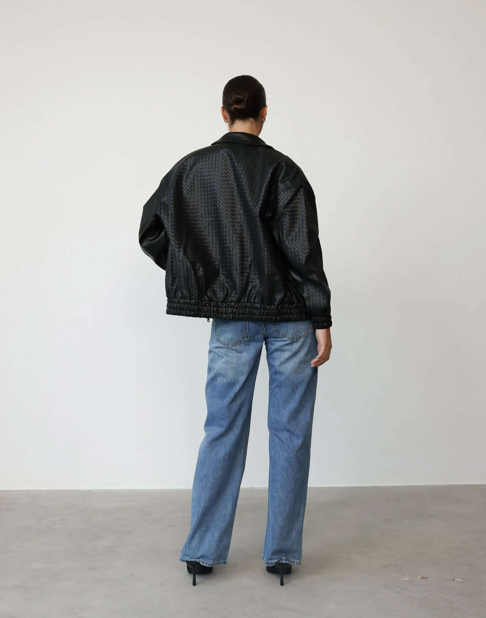 Kenny Bomber (Woven Onyx) - By Lioness sold by Charcoal Clothing product image thumbnail 3