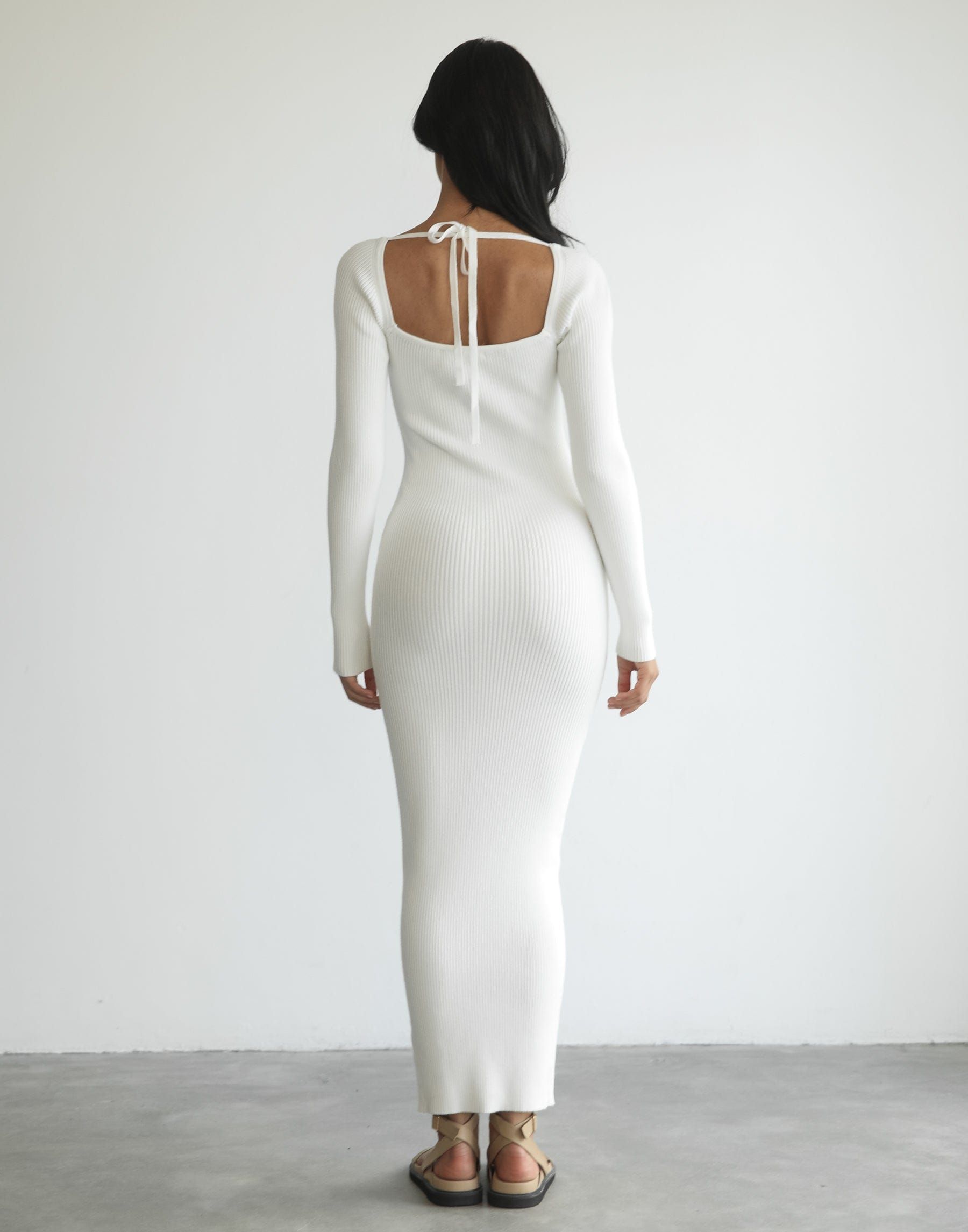 Alaska Maxi Dress (Off White) sold by Charcoal Clothing product image thumbnail 3