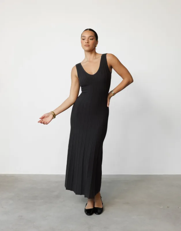 Aurelia Maxi Dress (Slate) sold by Charcoal Clothing
