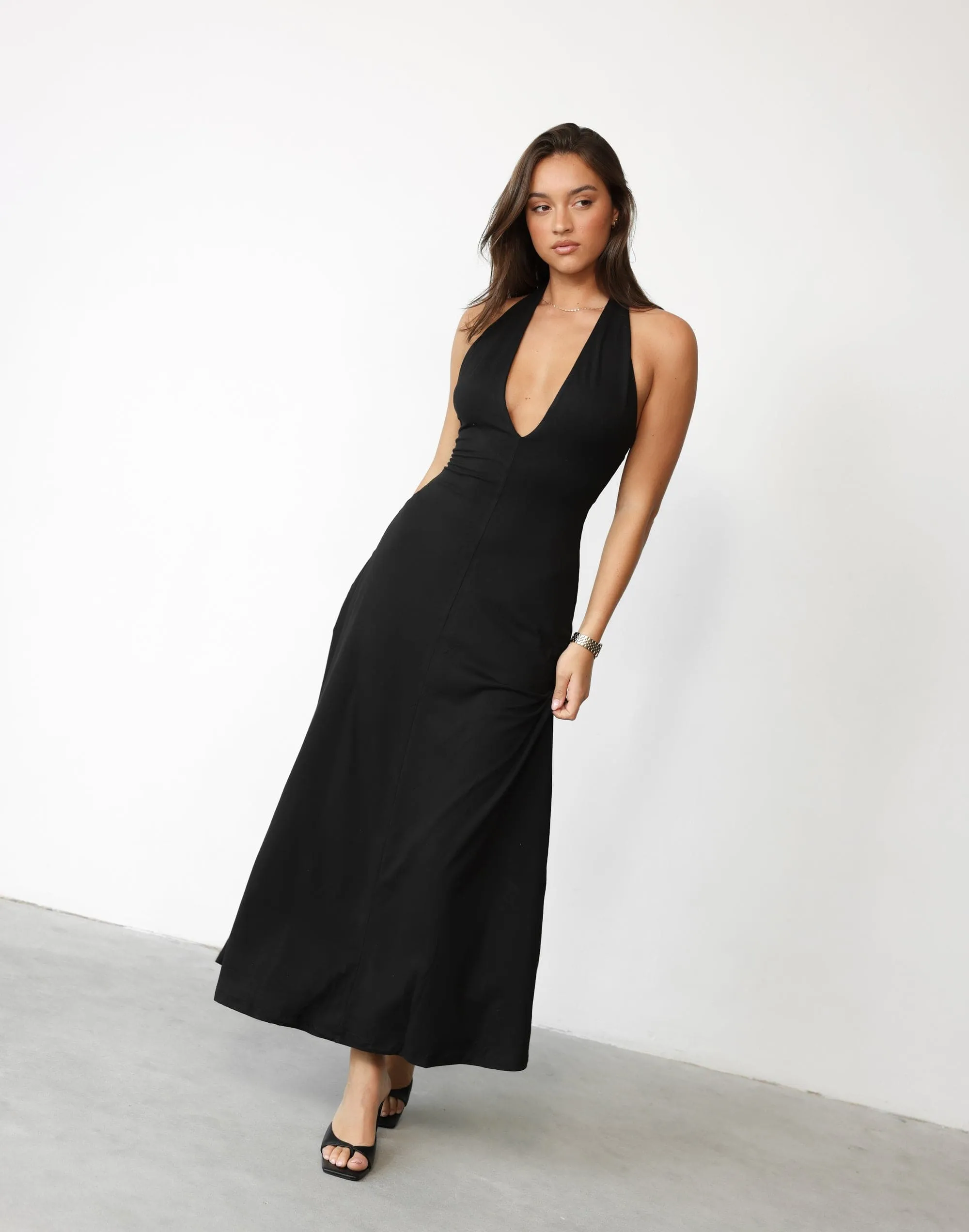 Victoria Maxi Dress (Black) sold by Charcoal Clothing product image thumbnail 2
