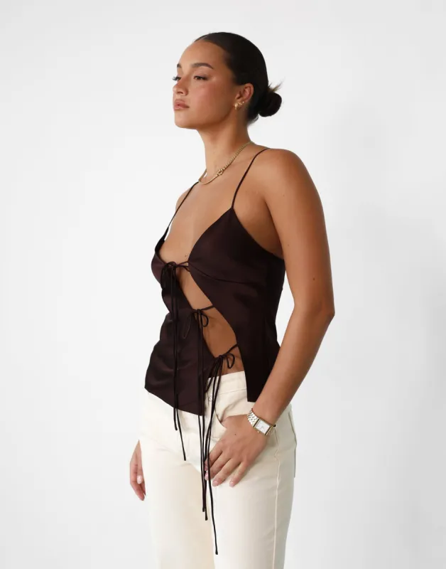 Mariah Cami (Garnet) - By Lioness sold by Charcoal Clothing