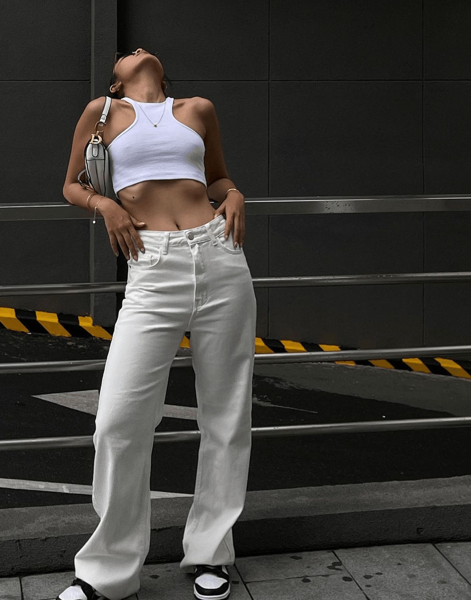 Off Duty Tank Top (White) sold by Charcoal Clothing