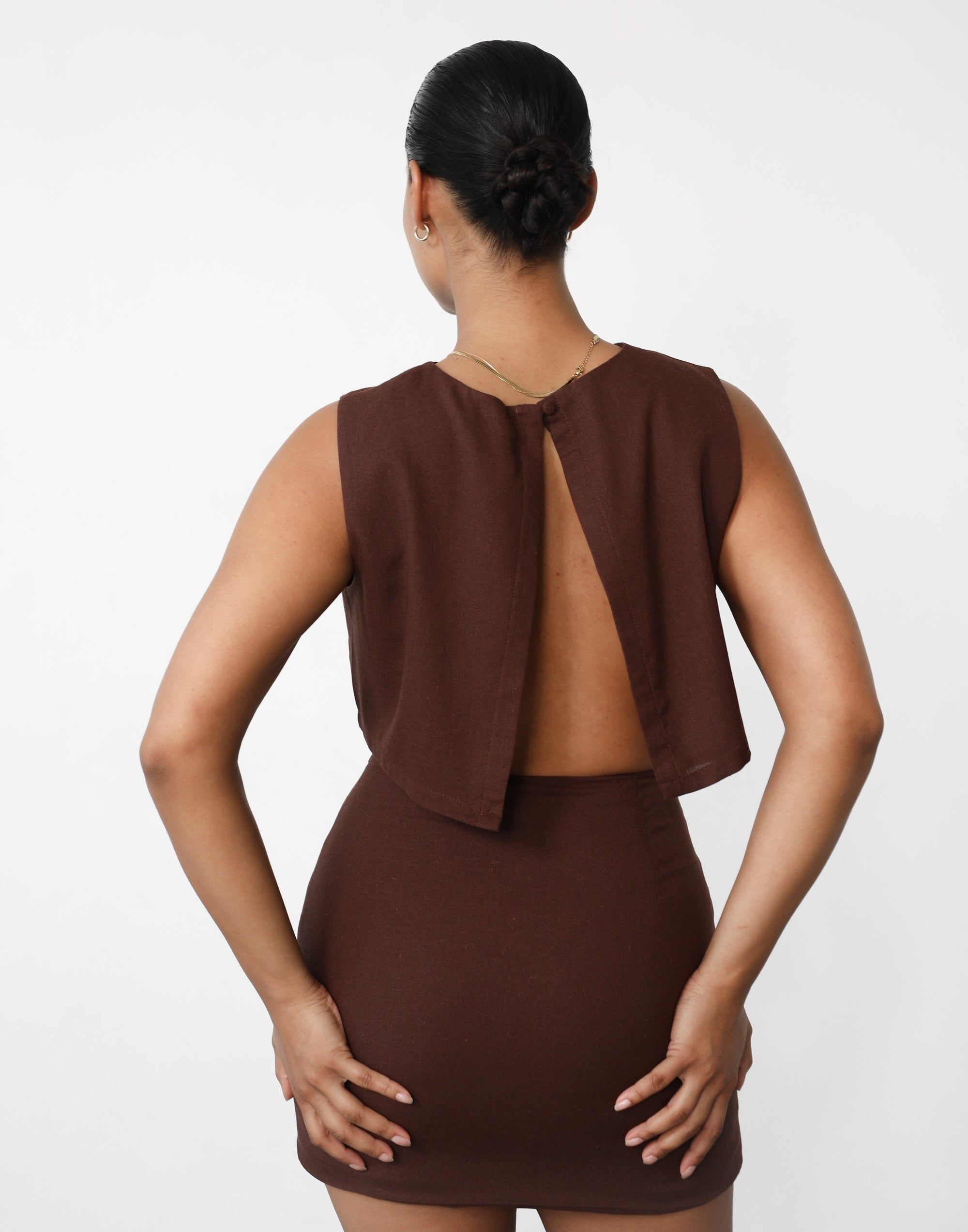 Aquila Corset Top (Black) sold by Charcoal Clothing