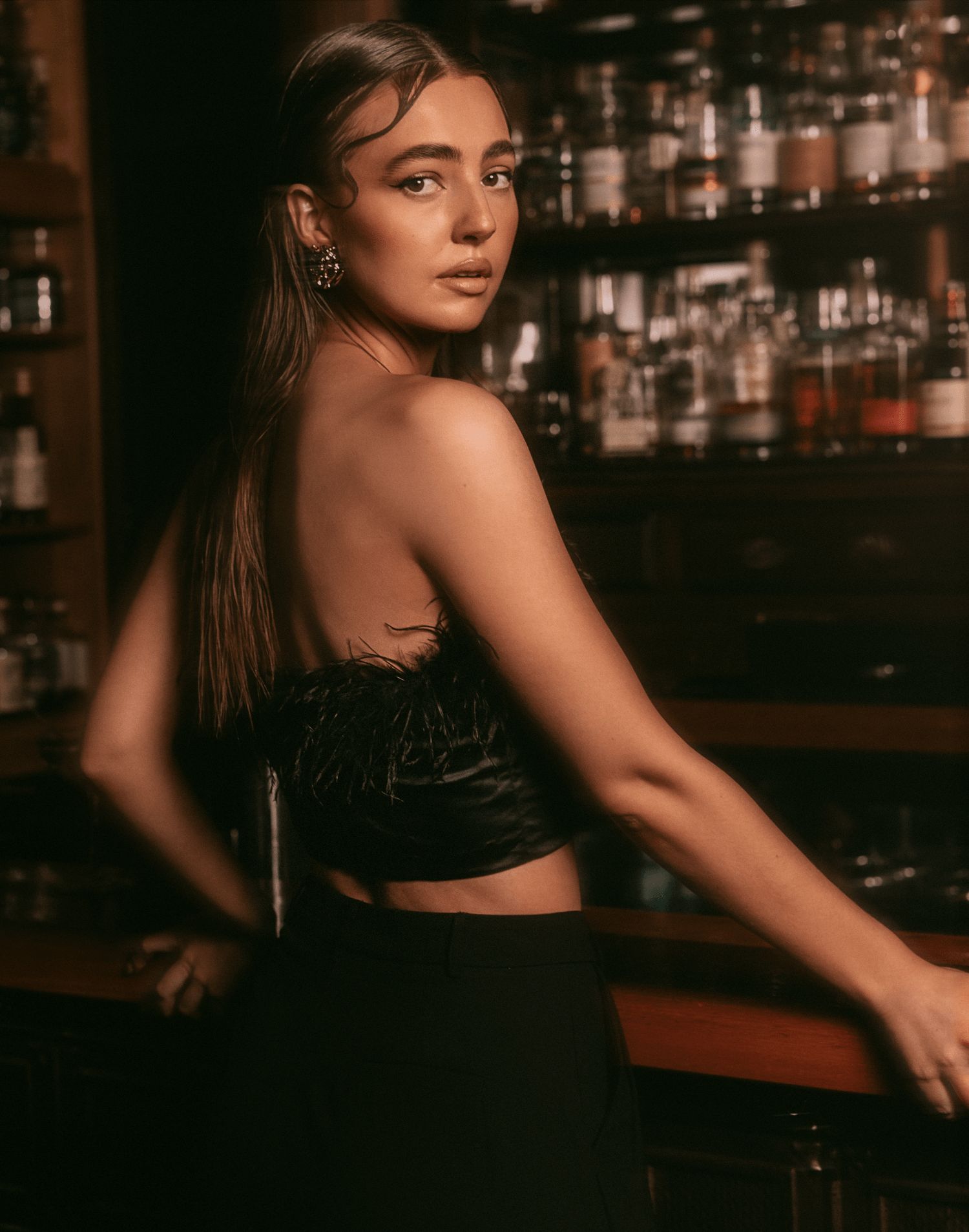 Aquila Corset Top (Black) sold by Charcoal Clothing product image thumbnail 3