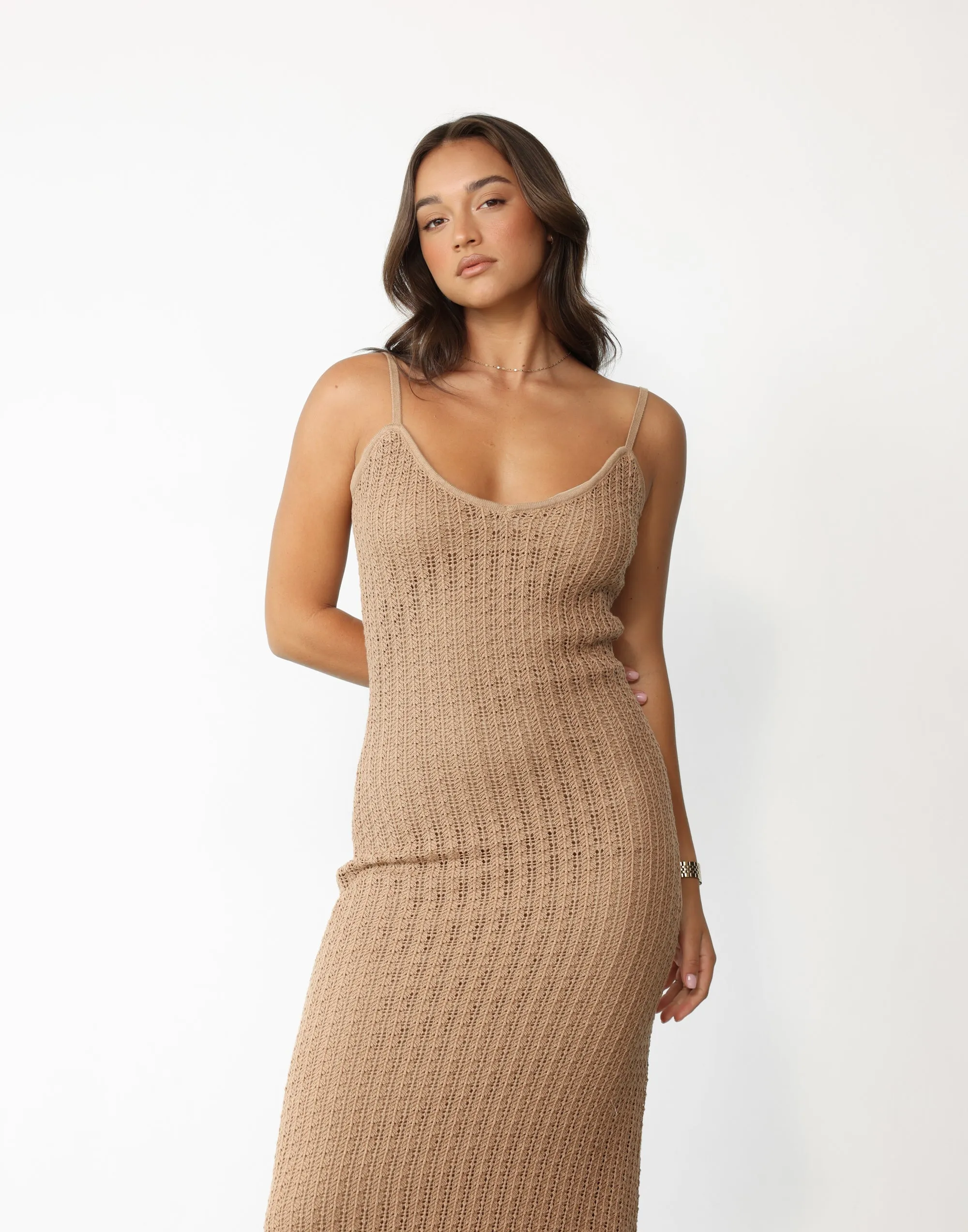 Janise Maxi Dress (Mocha) sold by Charcoal Clothing product image thumbnail 4