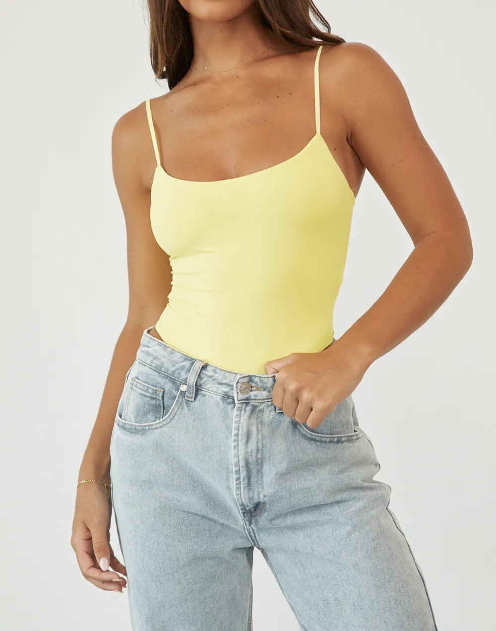 Miya Bodysuit (Lemon) sold by Charcoal Clothing product image thumbnail 4