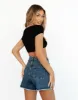 Tylah Crop Top (Black) sold by Charcoal Clothing