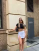 Tylah Crop Top (Black) sold by Charcoal Clothing