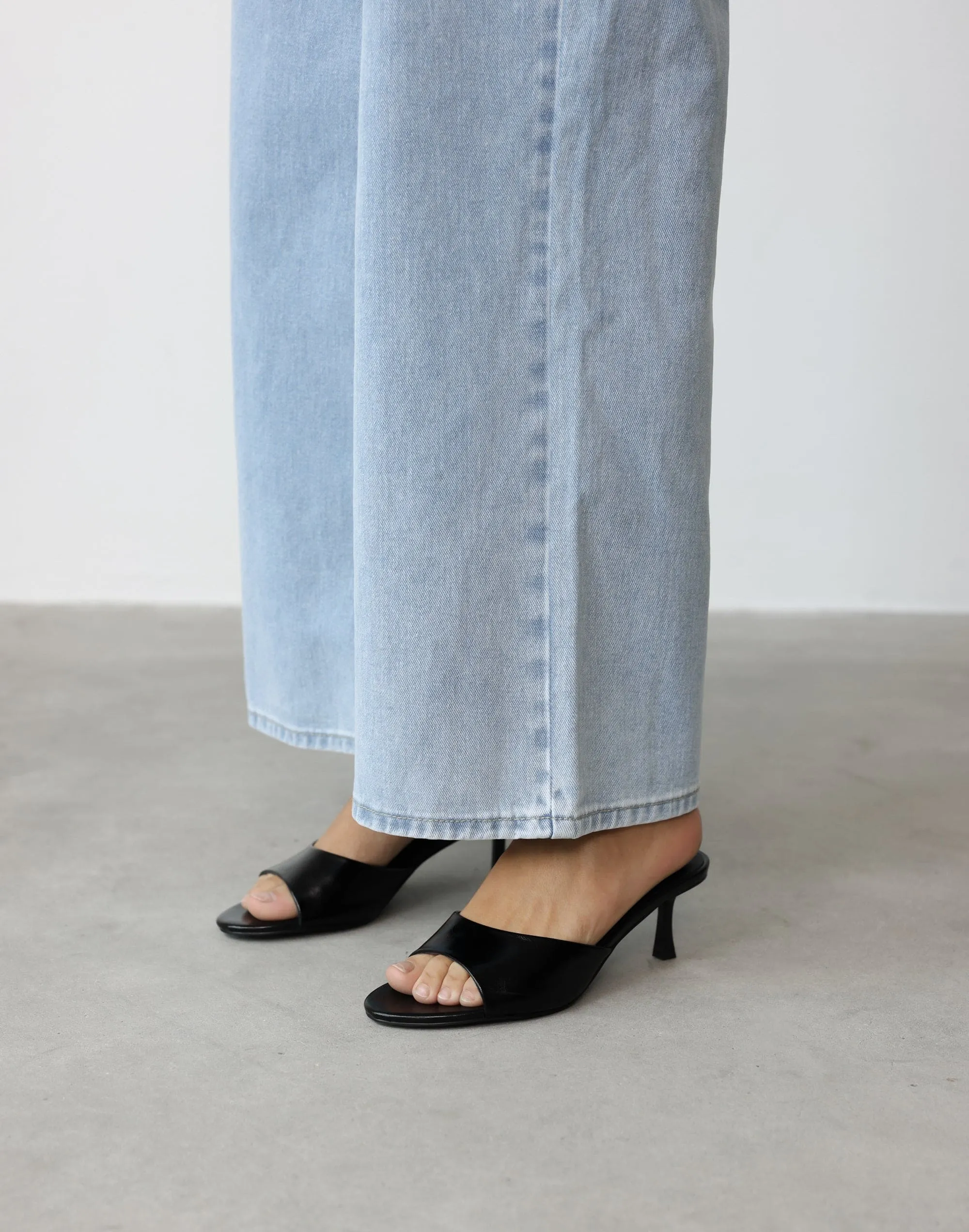 Gally Heels (Black) - By Billini sold by Charcoal Clothing