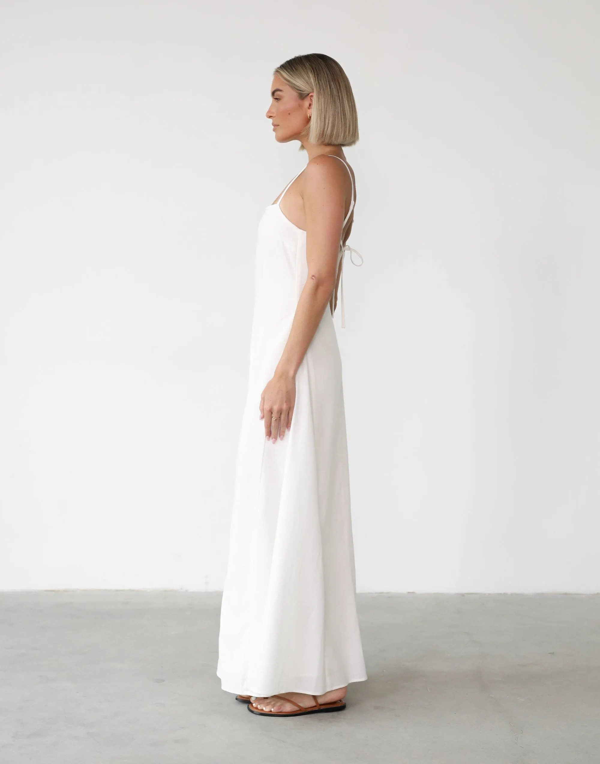 Norah Maxi Dress (White) sold by Charcoal Clothing product image thumbnail 4