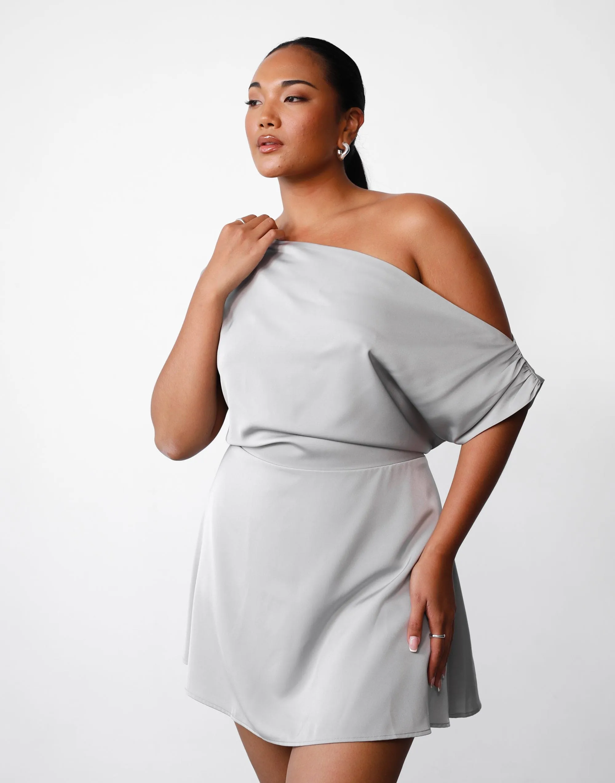 Angel Mini Dress (Cloud) sold by Charcoal Clothing product image thumbnail 4