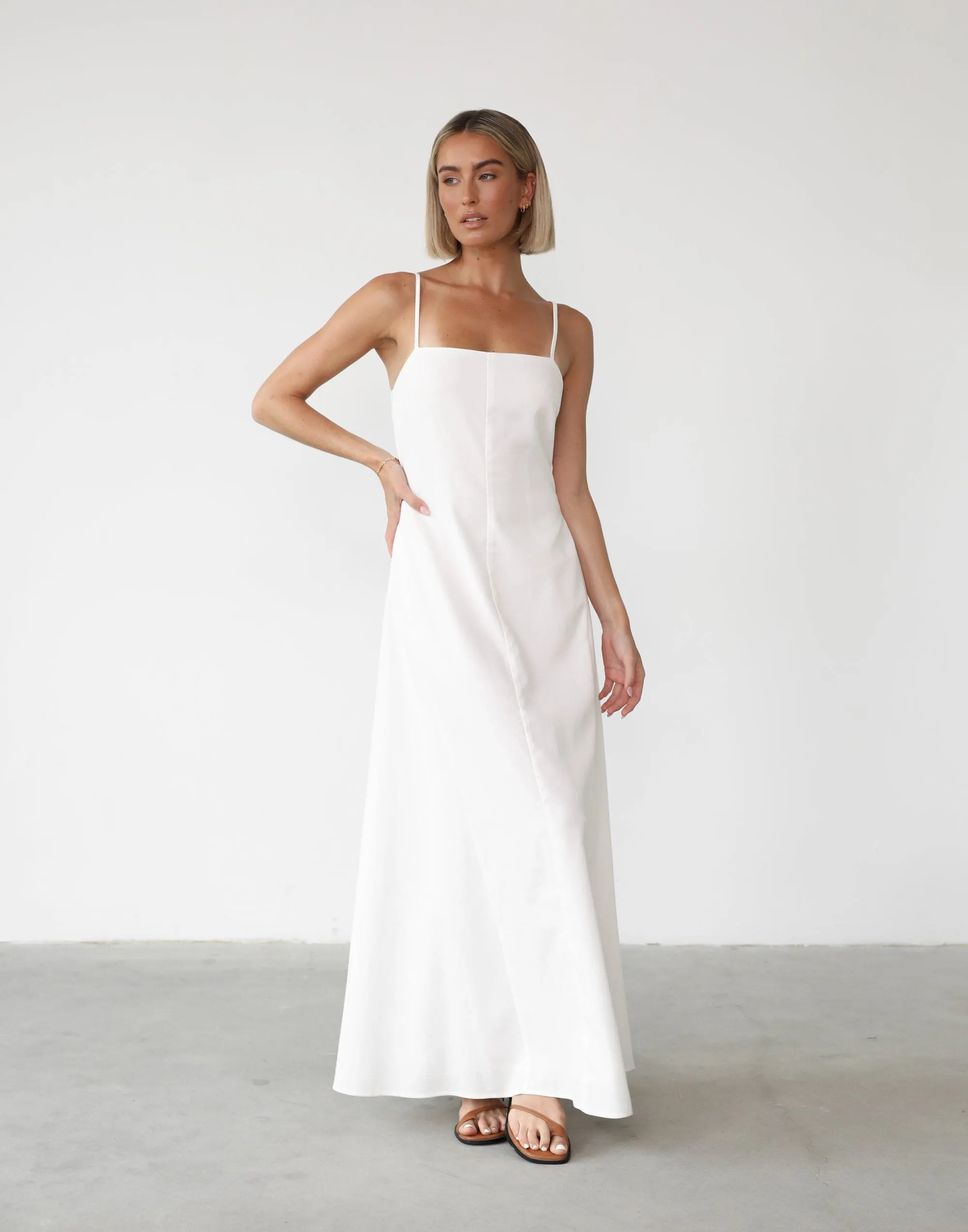 Norah Maxi Dress (White) sold by Charcoal Clothing product image thumbnail 3