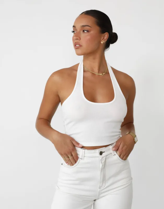 Eve Top (White) sold by Charcoal Clothing
