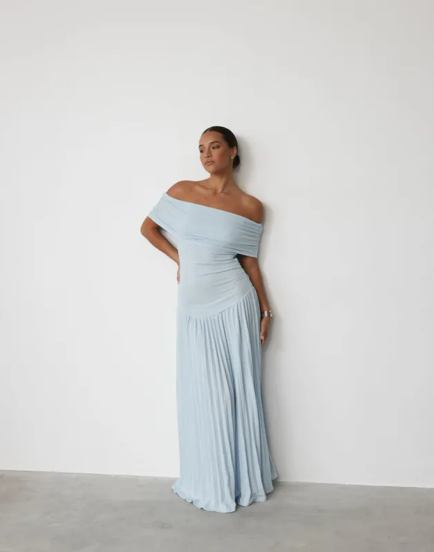 Field Of Dreams Maxi (Soft Blue) - By Lioness sold by Charcoal Clothing