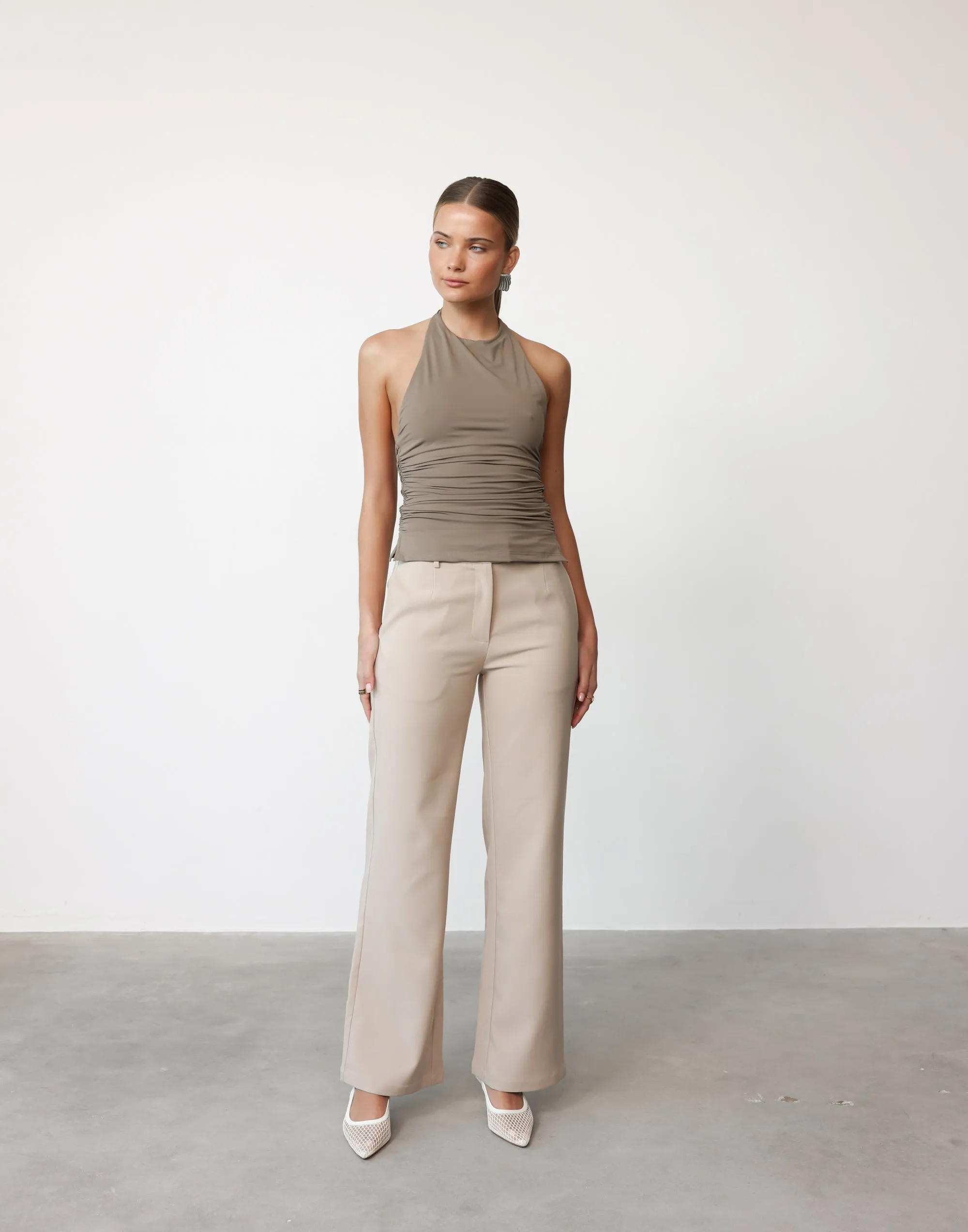 Callista Top (Stone) sold by Charcoal Clothing product image thumbnail 3