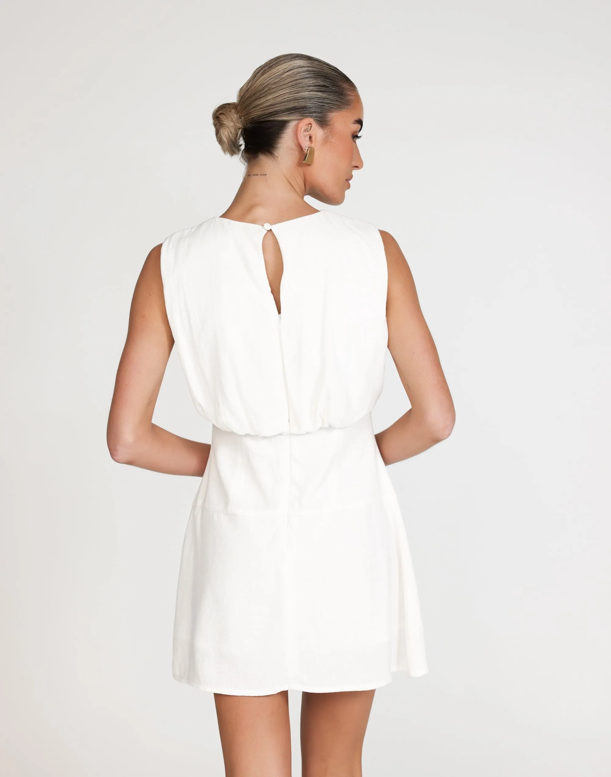 Liza Mini Dress (White) sold by Charcoal Clothing product image thumbnail 4