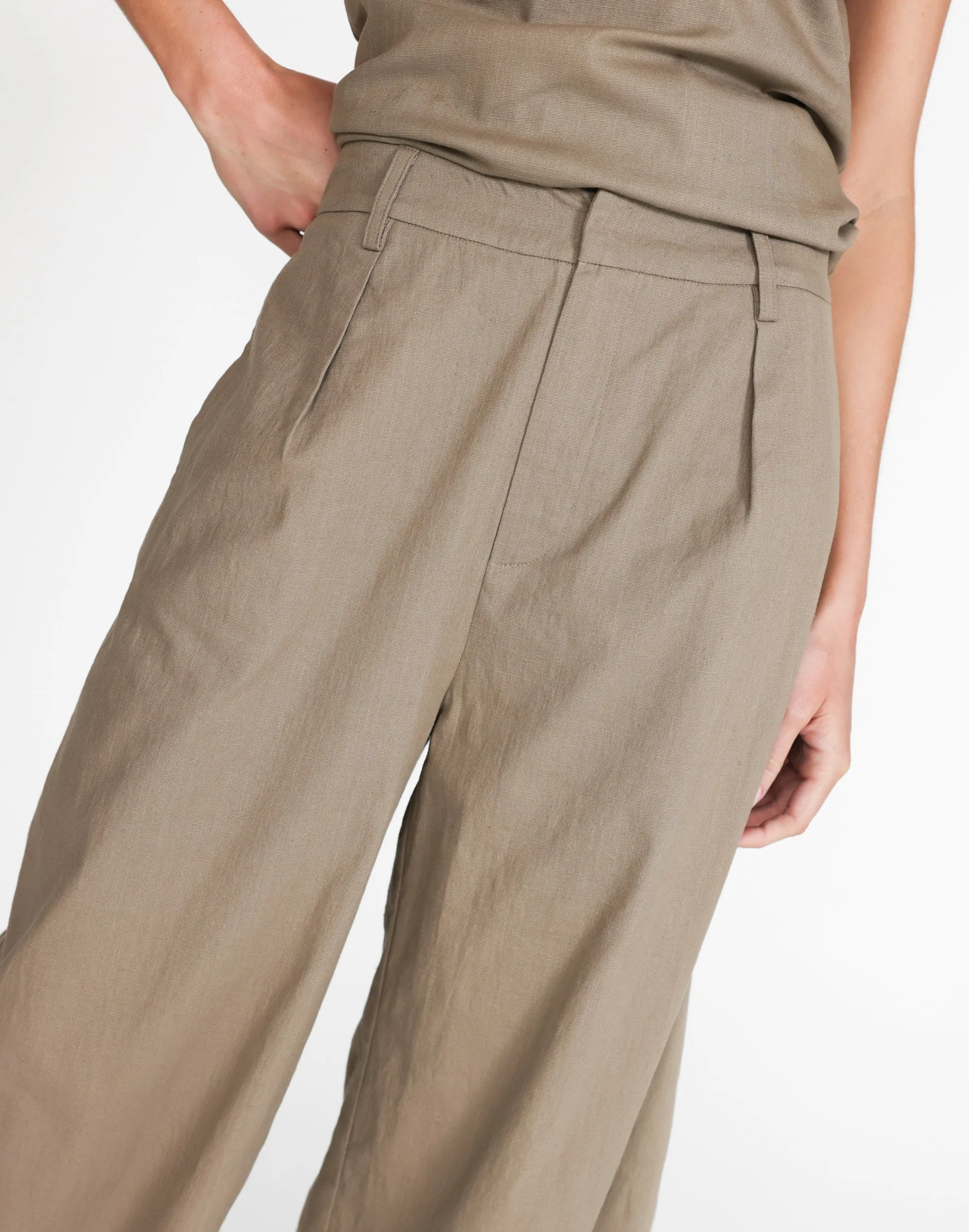 Yasmina Pants (Mushroom) sold by Charcoal Clothing product image thumbnail 3