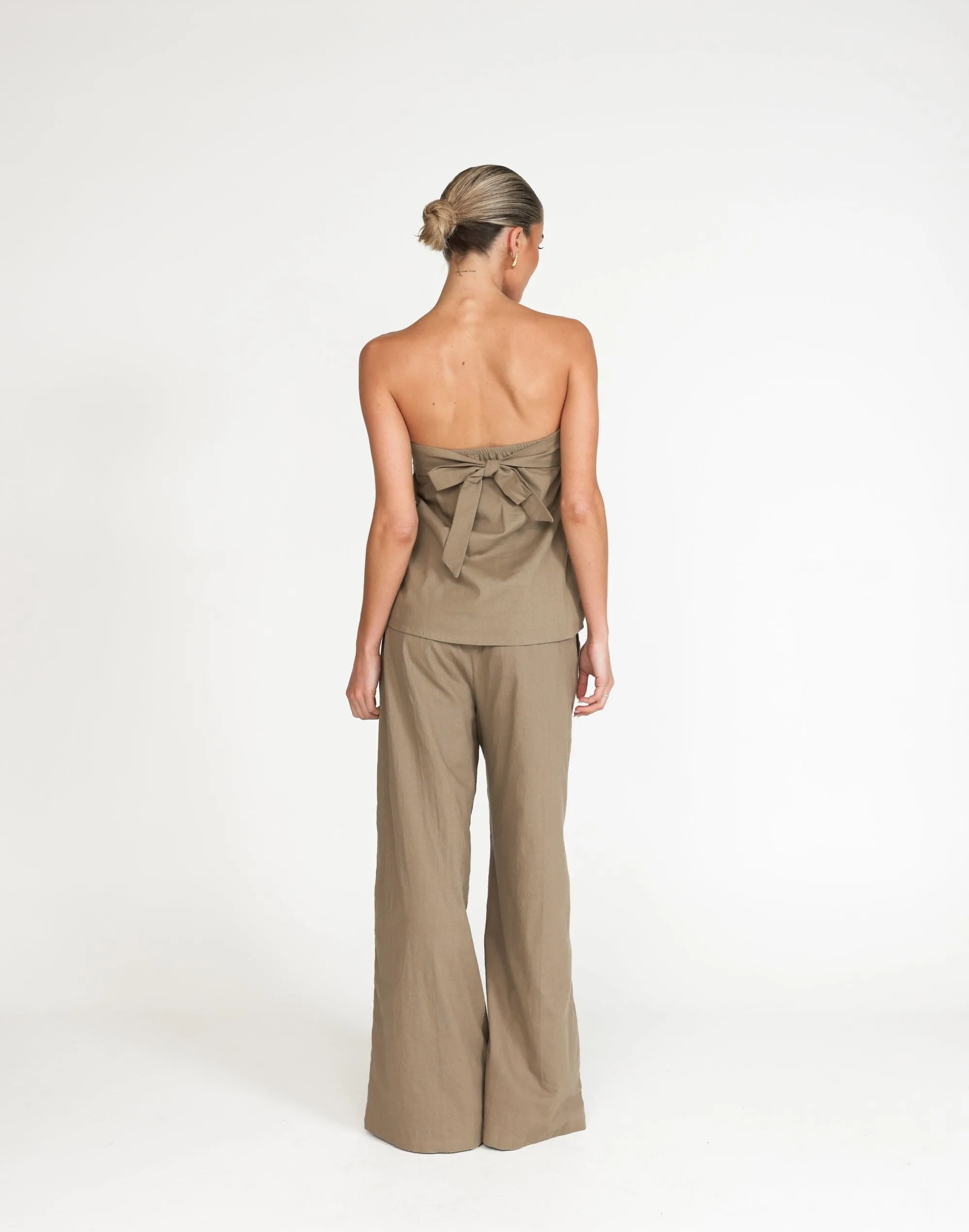 Yasmina Pants (Mushroom) sold by Charcoal Clothing product image thumbnail 4