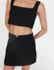 Myza Mini Skirt (Black) sold by Charcoal Clothing