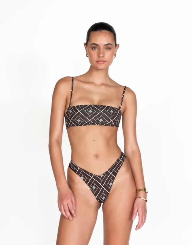 Soraya Bikini Top (Marlow) sold by Charcoal Clothing