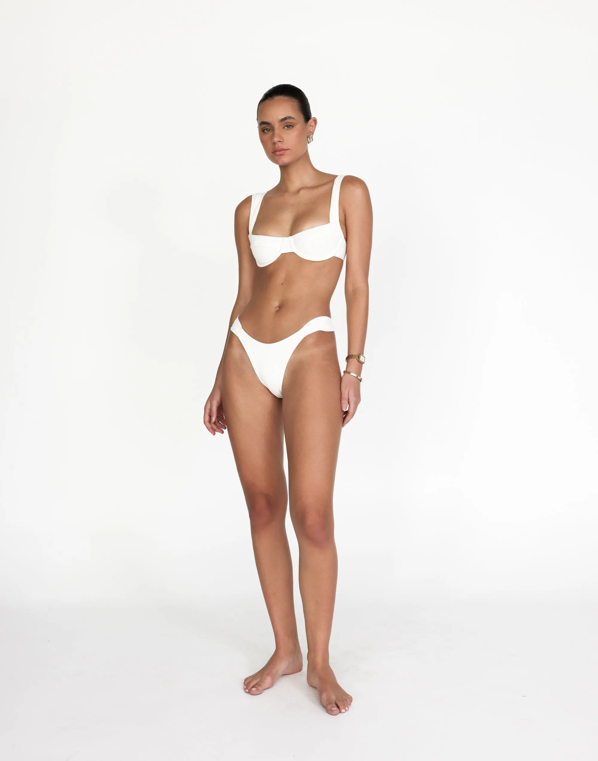 Layla Bikini Bottoms (Pearl) sold by Charcoal Clothing product image thumbnail 2