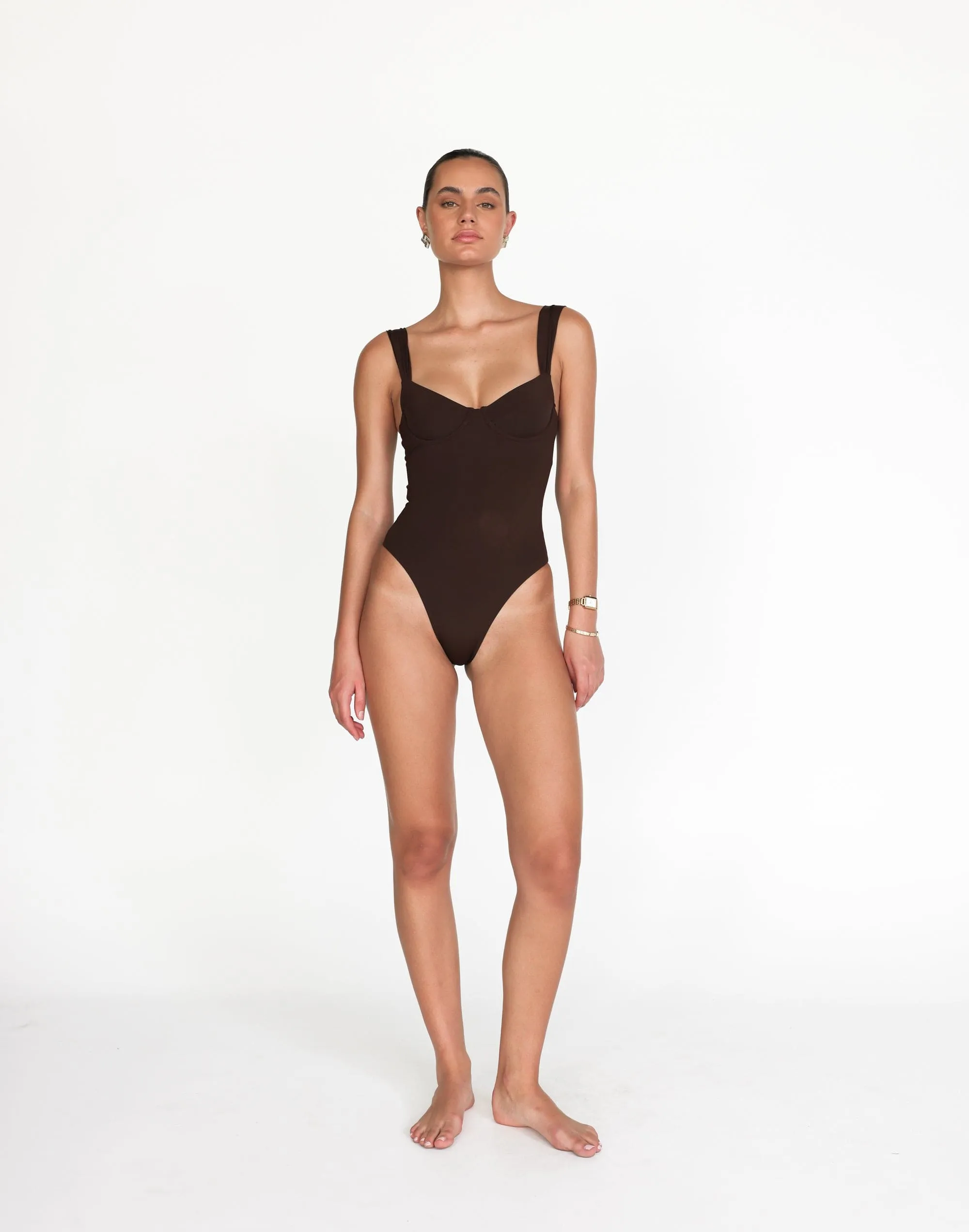 Salma One Piece (Chocolate) sold by Charcoal Clothing product image thumbnail 3