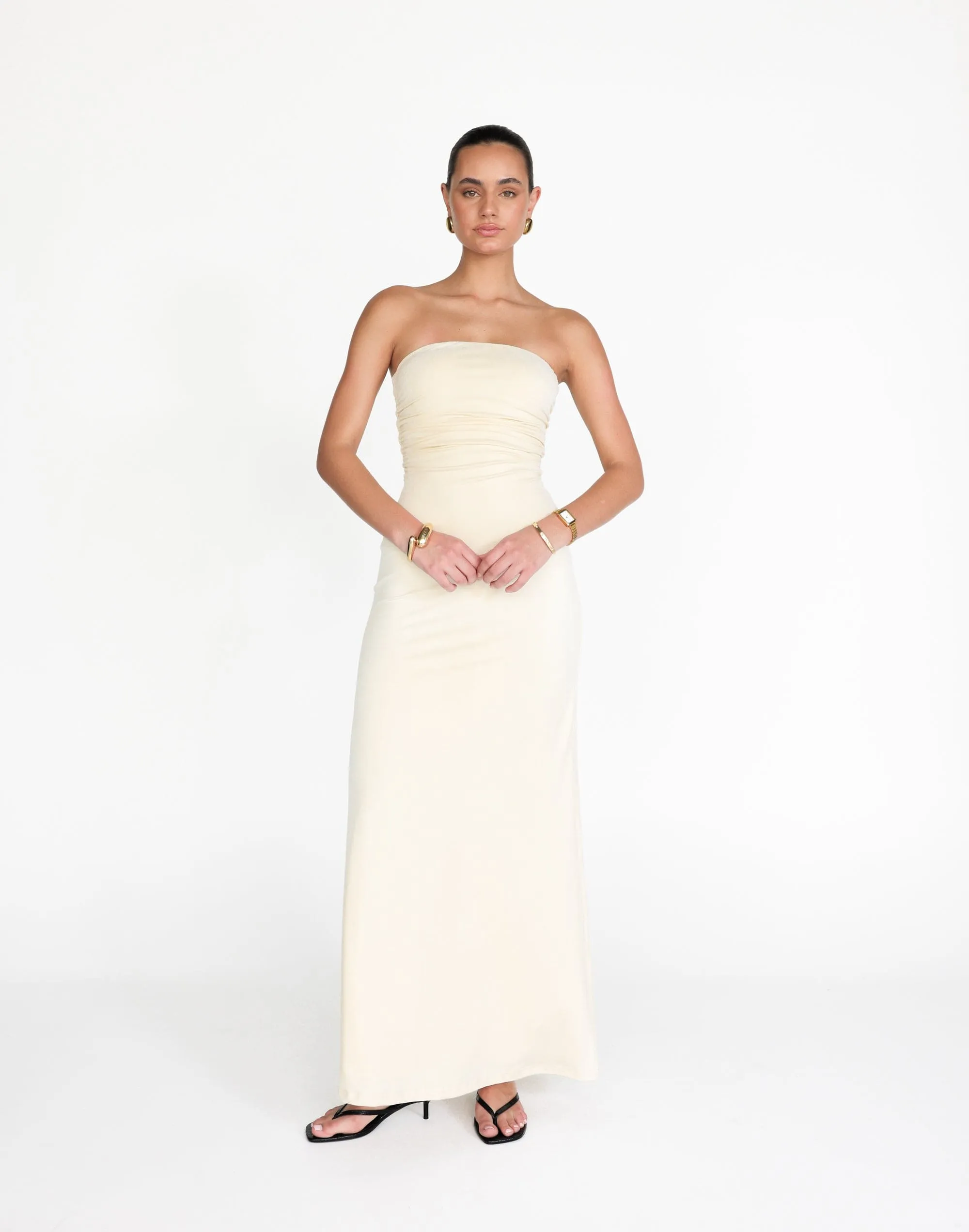 Sarie Maxi Dress (Oat) sold by Charcoal Clothing product image thumbnail 5