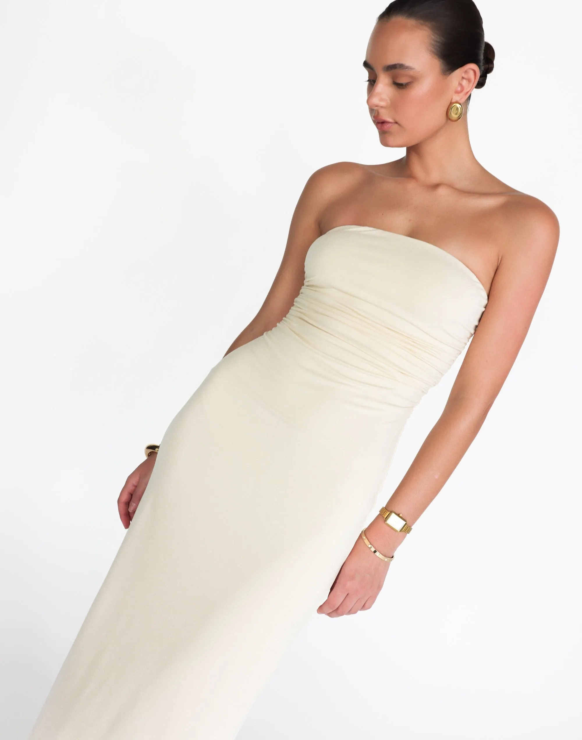 Sarie Maxi Dress (Oat) sold by Charcoal Clothing product image thumbnail 3