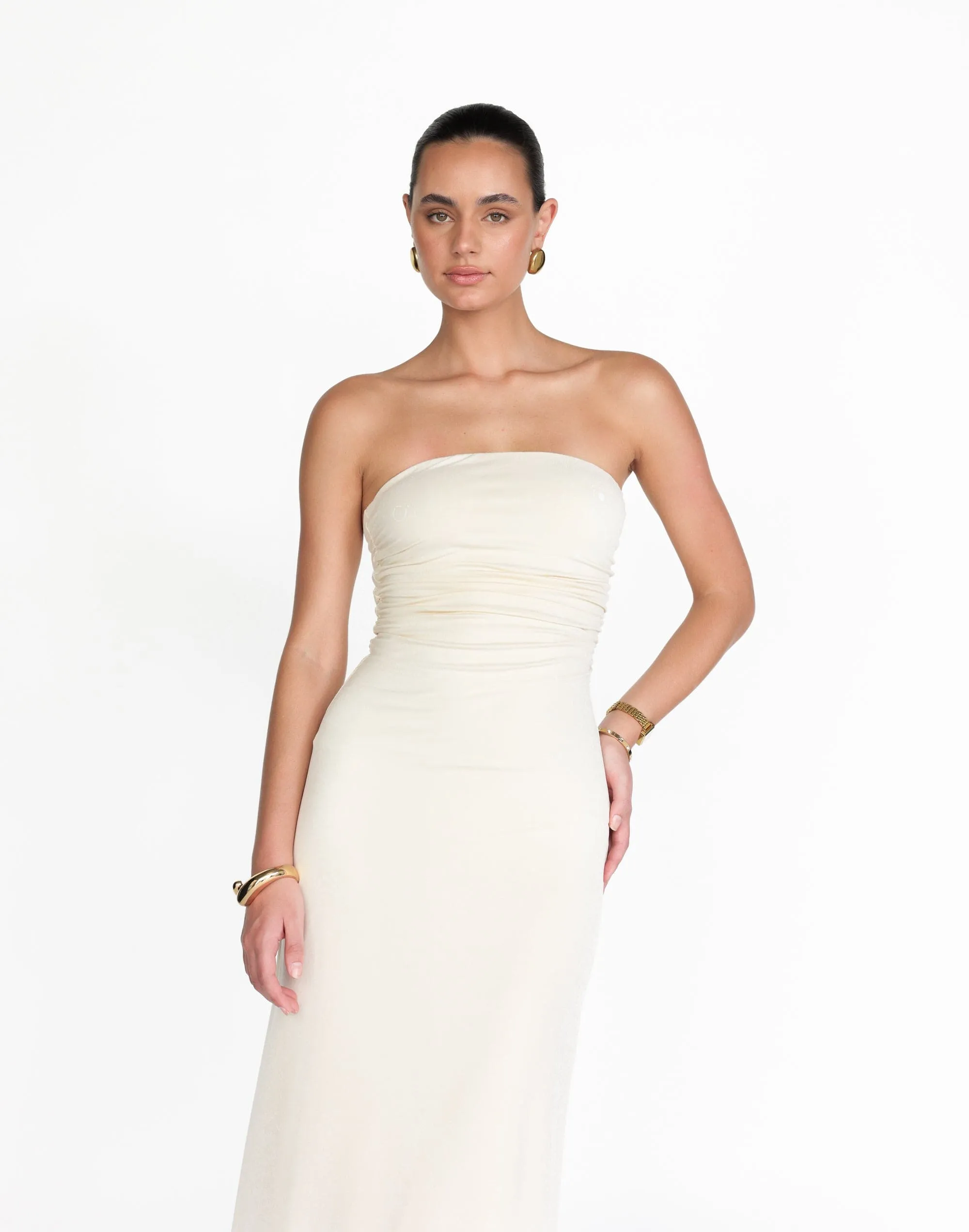 Sarie Maxi Dress (Oat) sold by Charcoal Clothing product image thumbnail 2