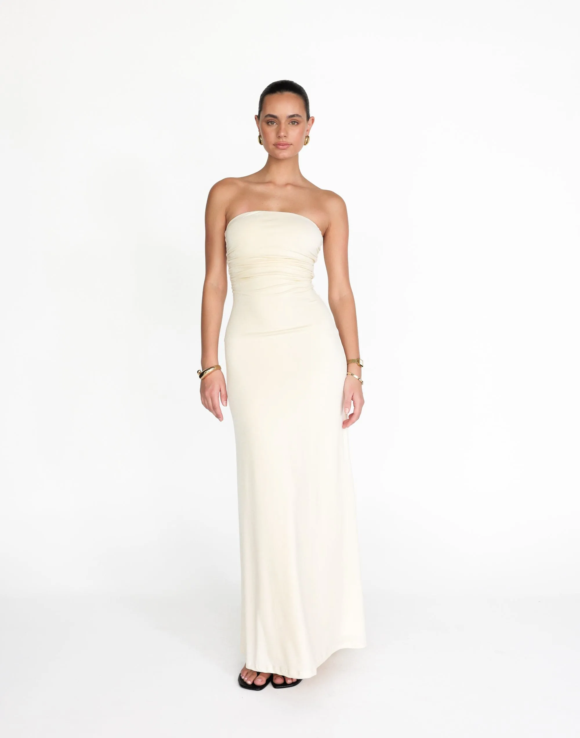 Sarie Maxi Dress (Oat) sold by Charcoal Clothing product image thumbnail 4