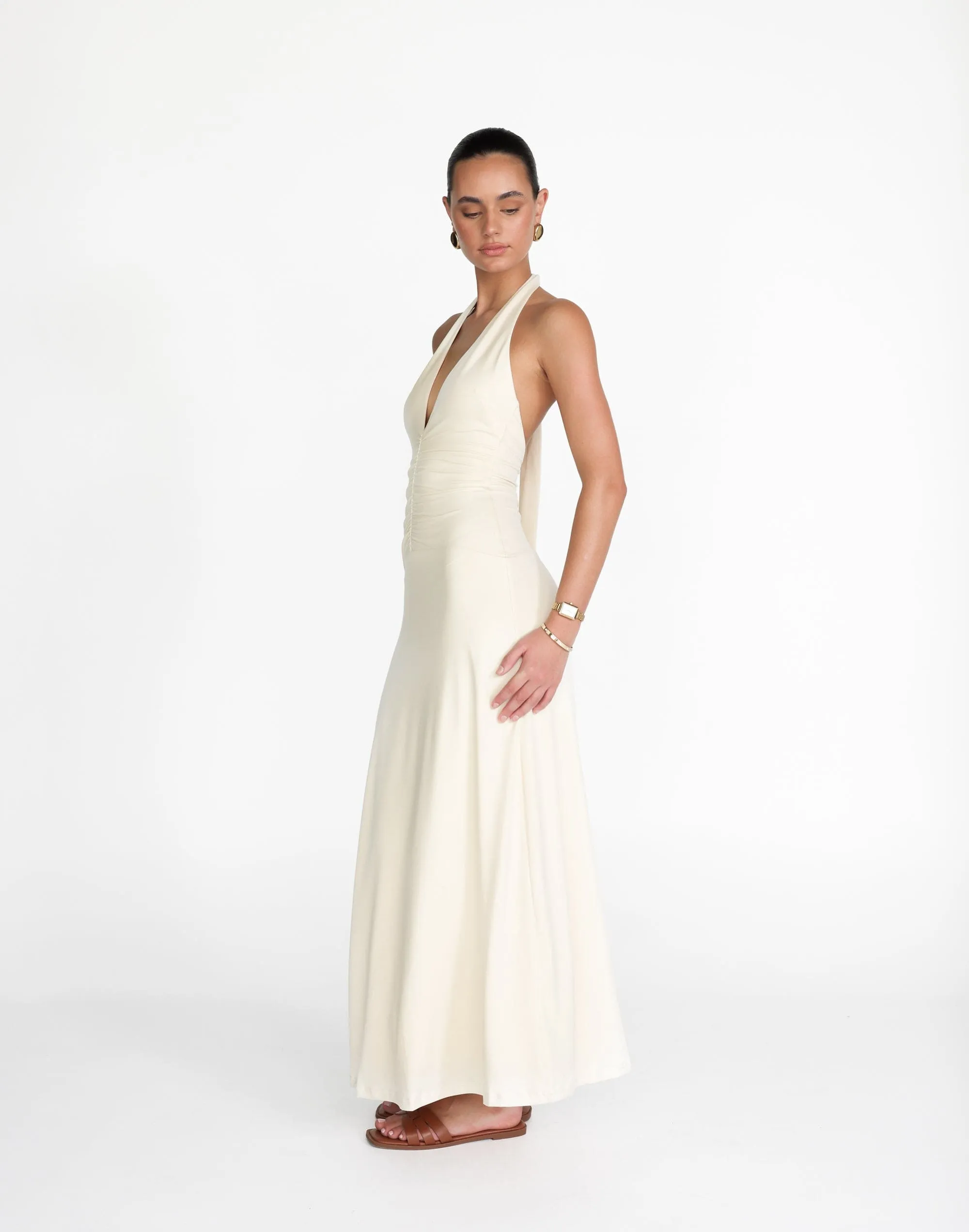 Araminta Maxi Dress (Oat) sold by Charcoal Clothing product image thumbnail 2