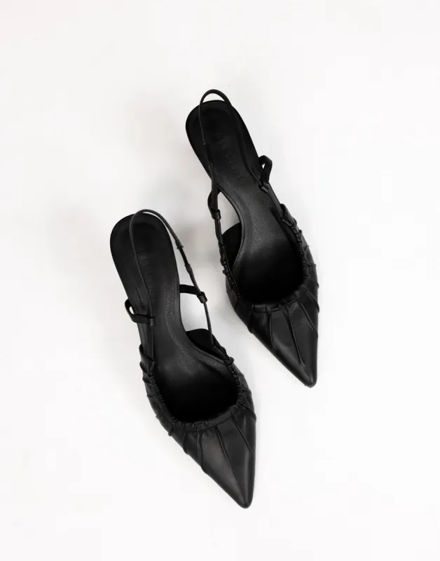 Dani Heels (Black) - By Billini sold by Charcoal Clothing