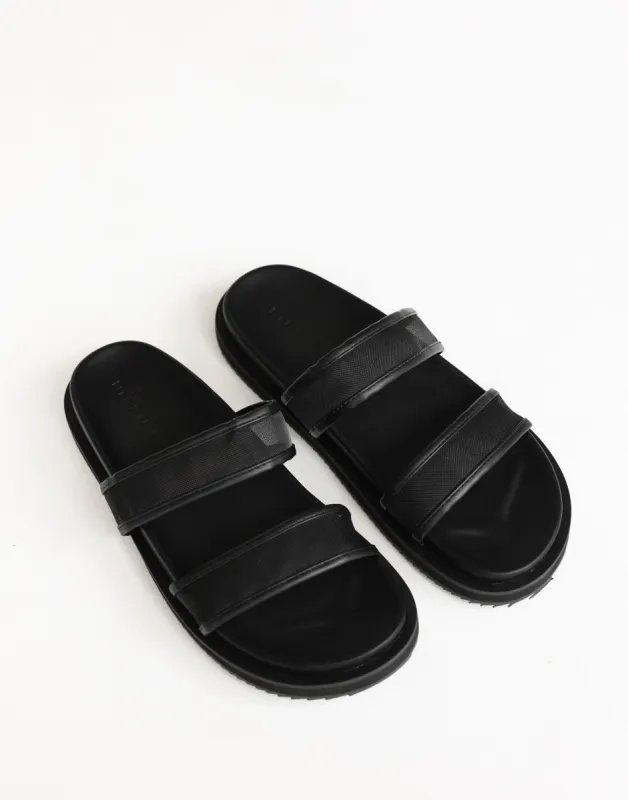 Tamre Slides (Black Mesh) - By Billini sold by Charcoal Clothing