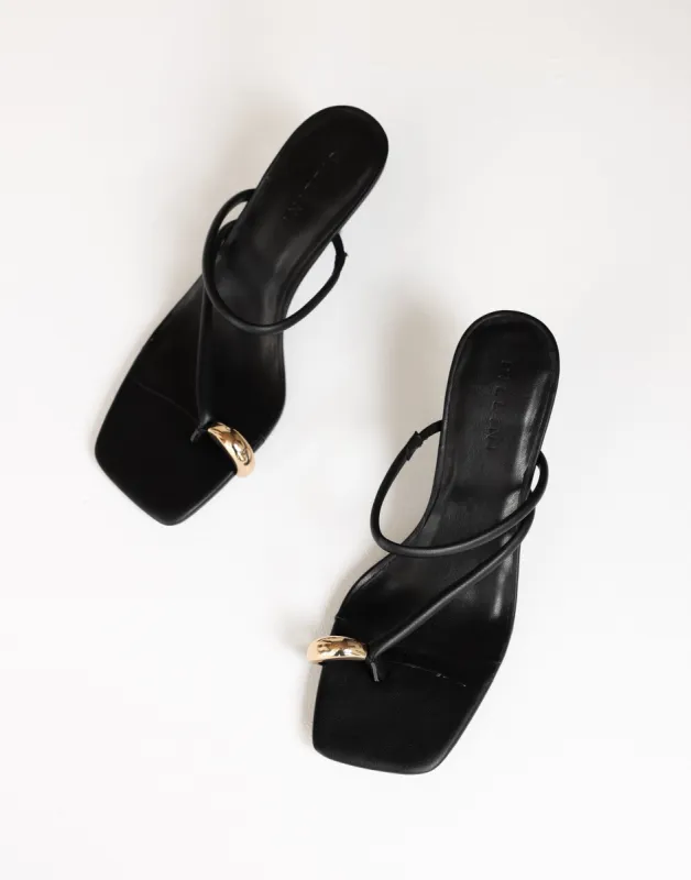Camren Heels (Black) - By Billini sold by Charcoal Clothing