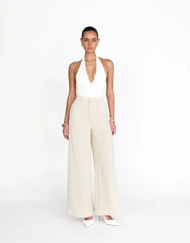 Rima Pants (Oat) sold by Charcoal Clothing