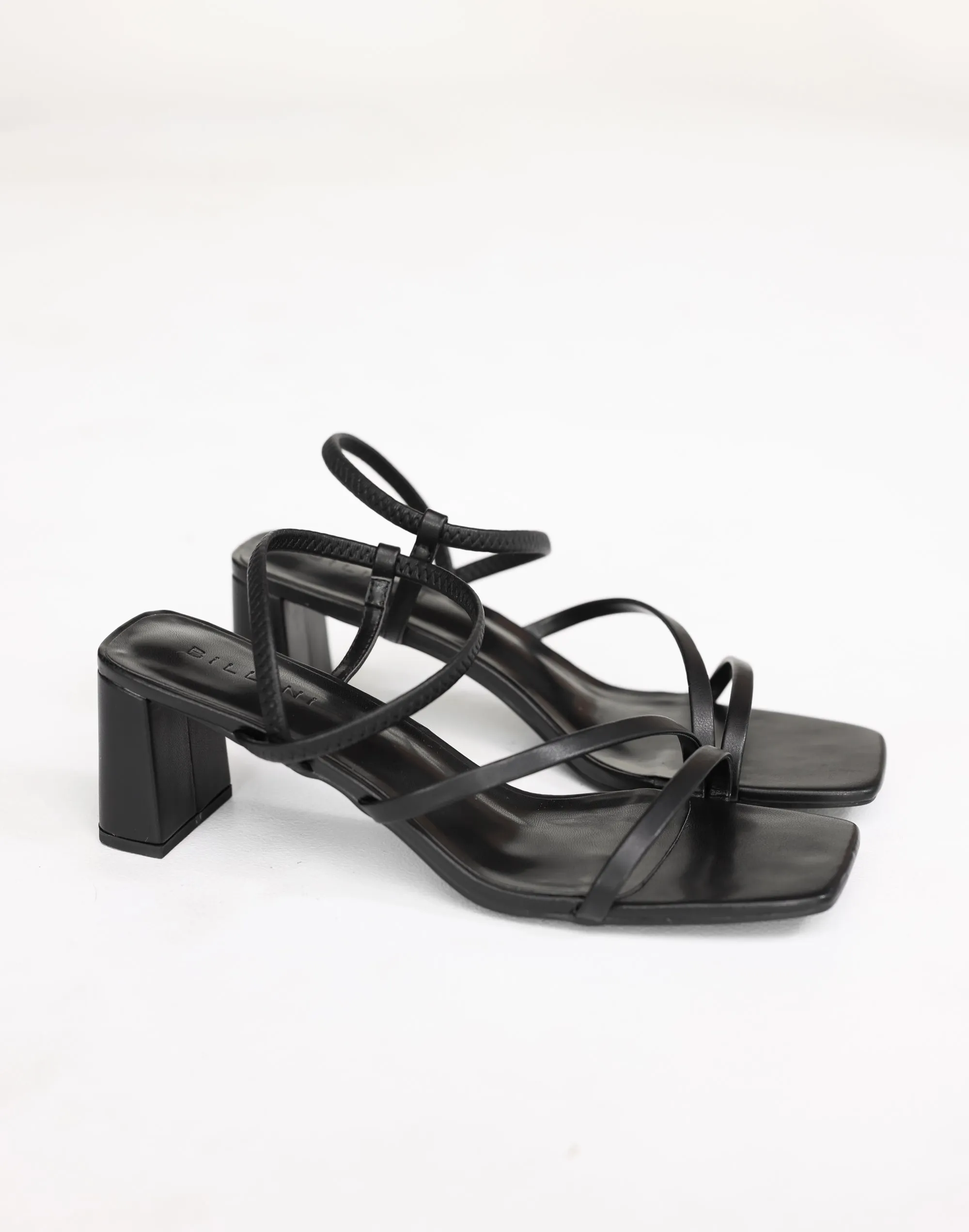 Hennie Heels (Black) - By Billini sold by Charcoal Clothing
