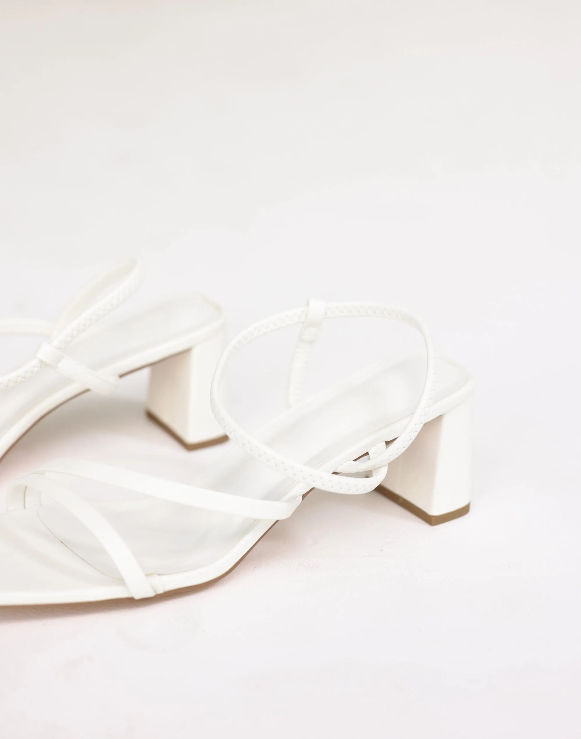 Hennie Heels (White) - By Billini sold by Charcoal Clothing product image thumbnail 2