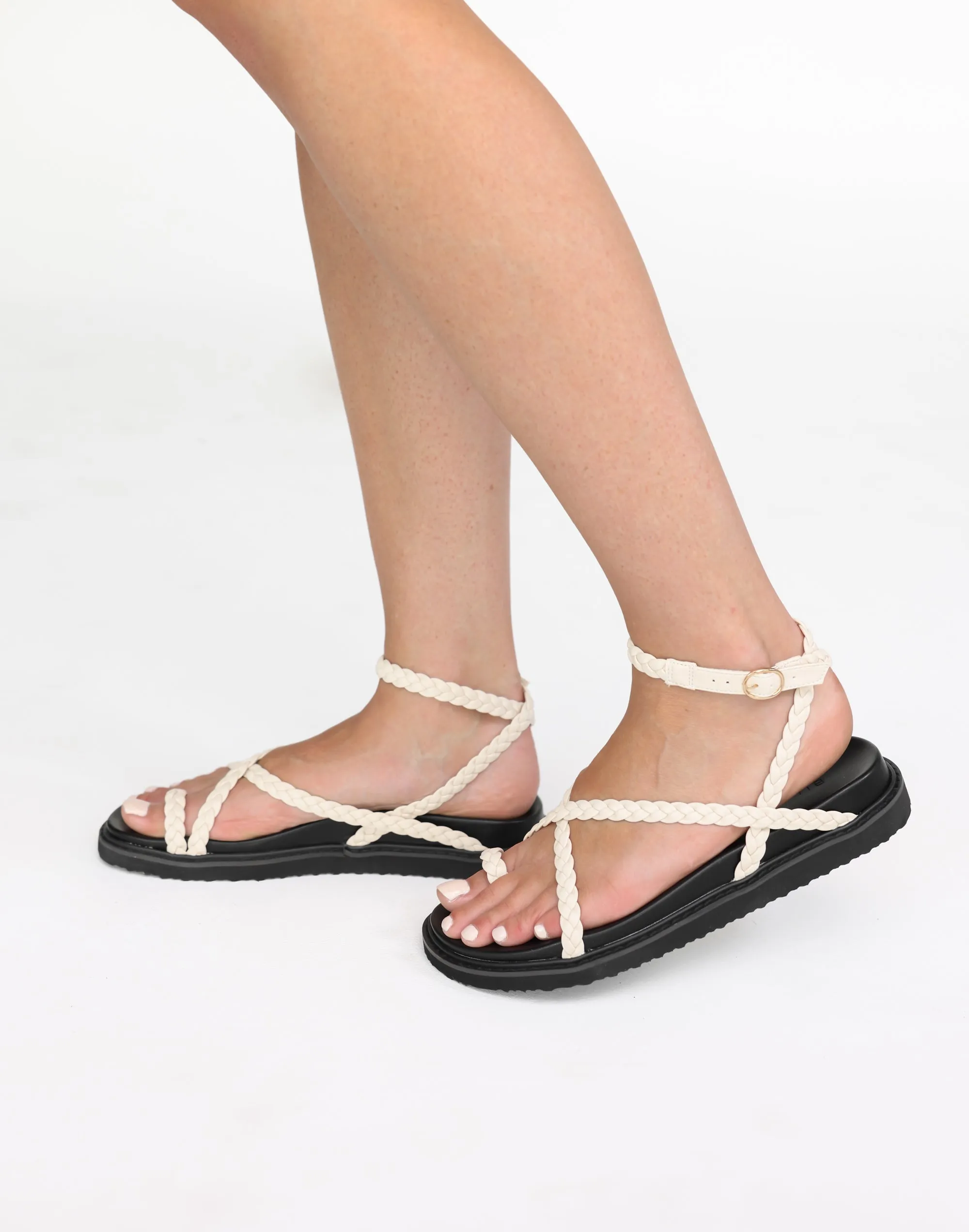 Zowie Sandals (Bone) - By Billini sold by Charcoal Clothing product image thumbnail 5