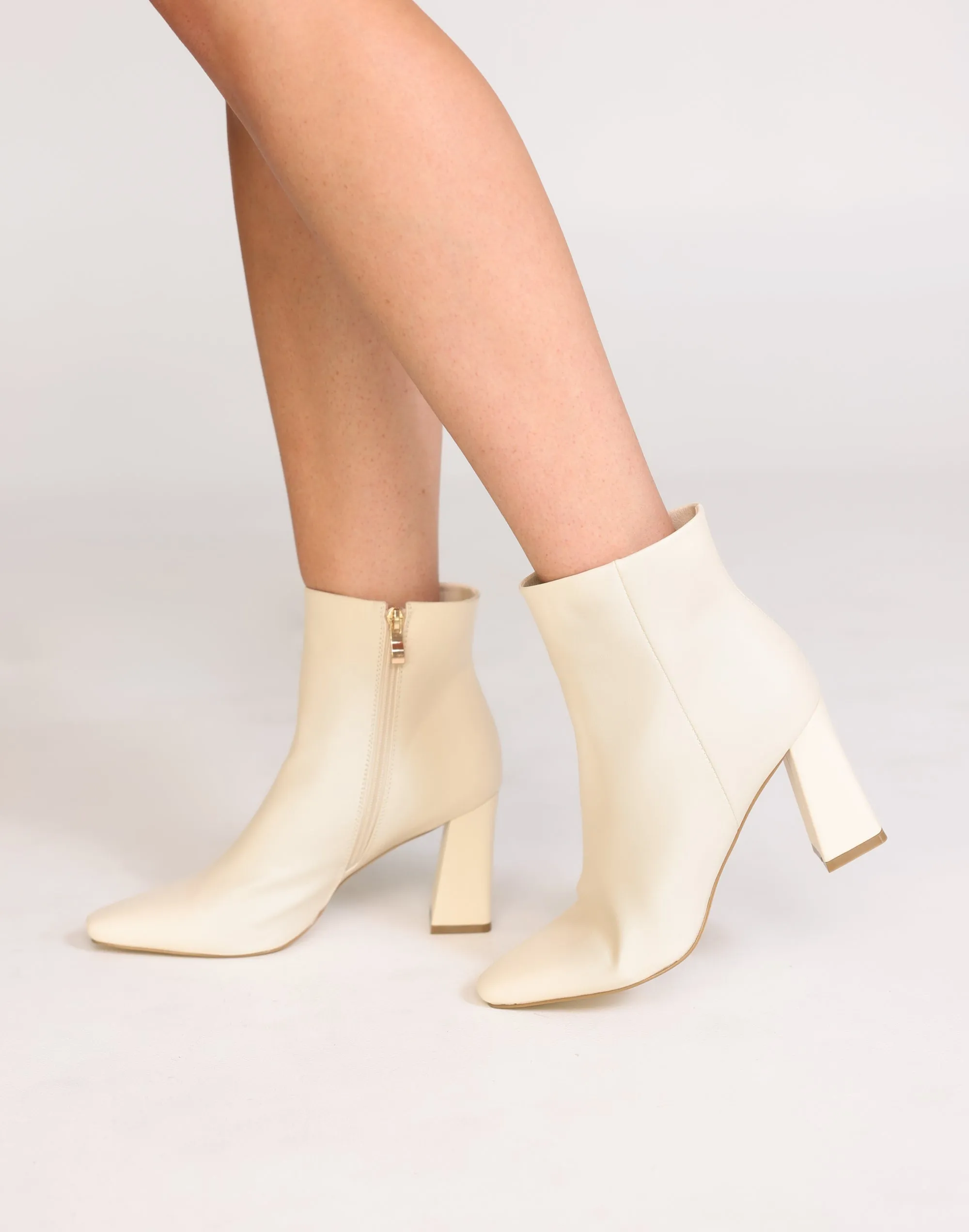 Indeera Boots (Bone) - By Billini sold by Charcoal Clothing product image thumbnail 4