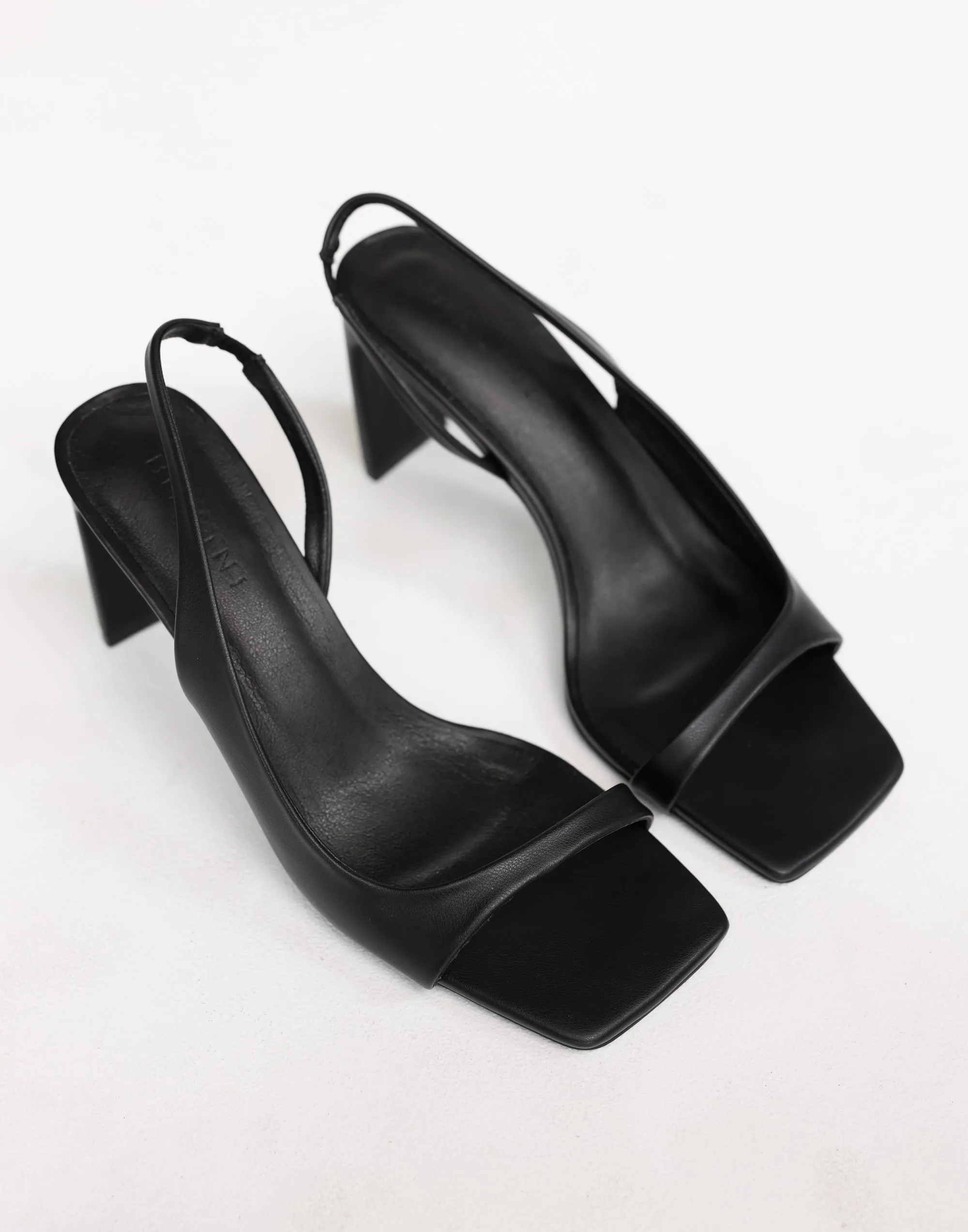 Krew Heels (Black) - By Billini sold by Charcoal Clothing