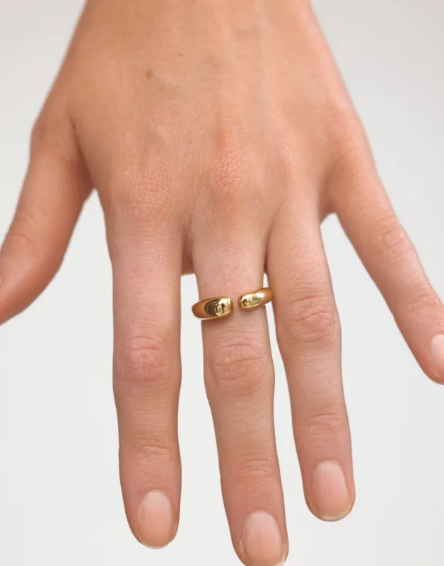 Andre Ring (Gold) sold by Charcoal Clothing