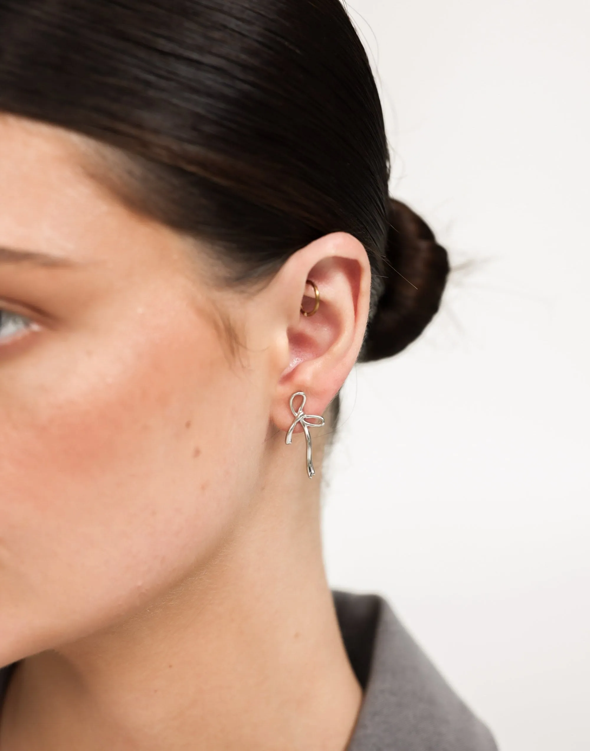 Lana Earrings (Silver) sold by Charcoal Clothing product image thumbnail 2