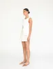 Jemima Mini Skirt (Oat) sold by Charcoal Clothing