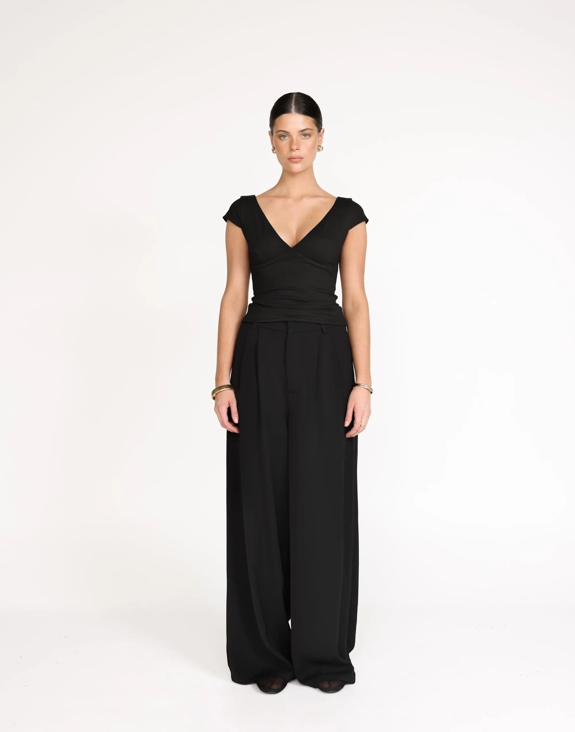 Melody Top (Black) sold by Charcoal Clothing