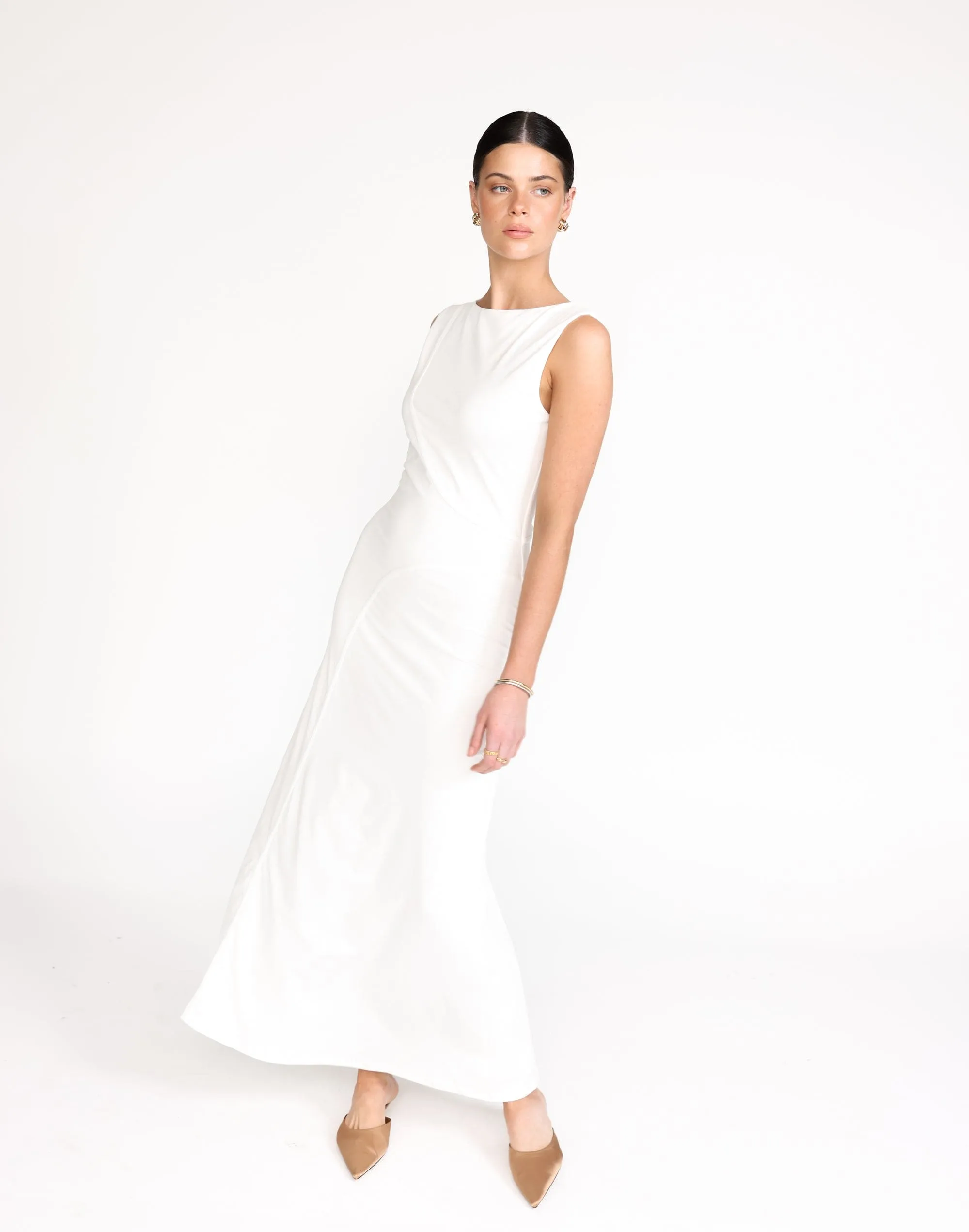 Dawn Maxi Dress (White) sold by Charcoal Clothing product image thumbnail 2