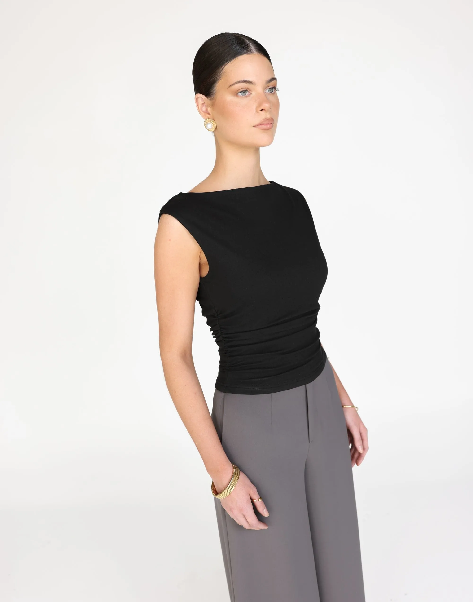 Kellan Top (Black) sold by Charcoal Clothing product image thumbnail 2