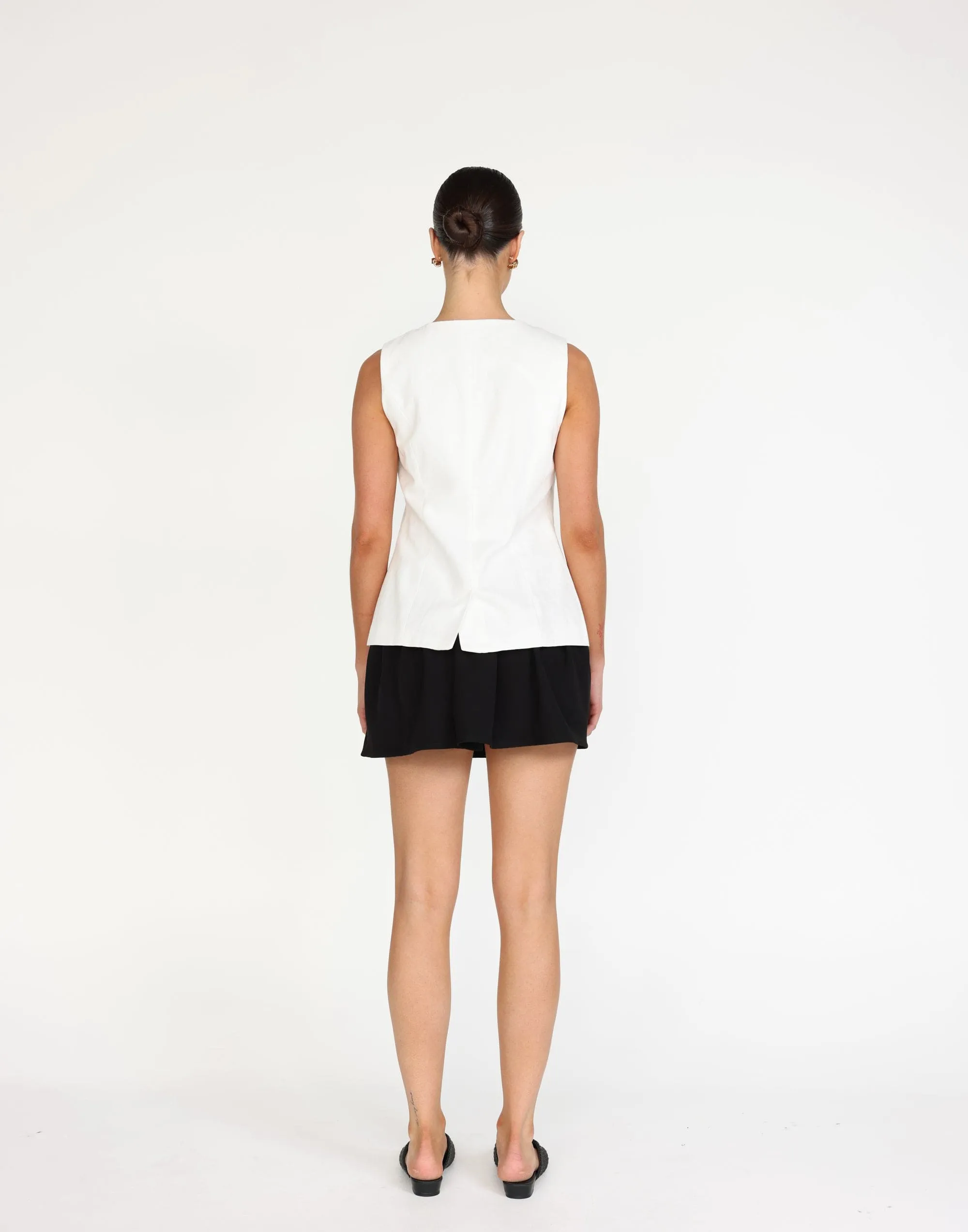 Jemima Mini Skirt (Black) sold by Charcoal Clothing product image thumbnail 3