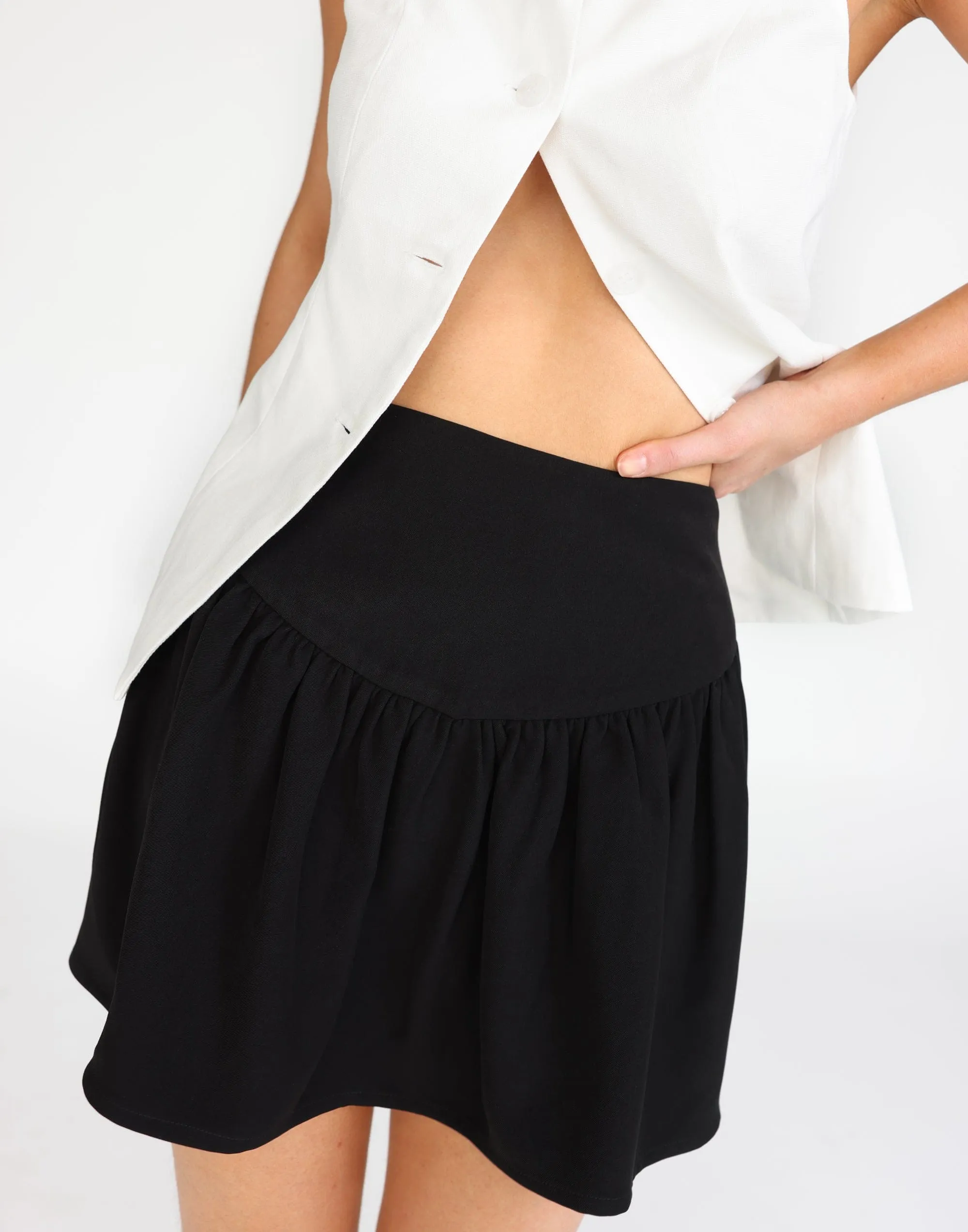 Jemima Mini Skirt (Black) sold by Charcoal Clothing product image thumbnail 4
