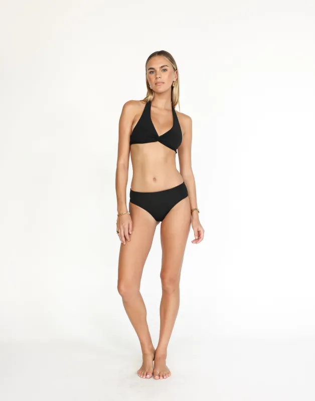 Beni Bikini Top (Black) sold by Charcoal Clothing